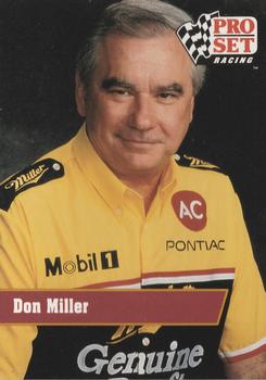 #10 Don Miller - Penske Racing South - 1991 Pro Set Racing