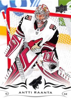 #10 Antti Raanta - Arizona Coyotes - 2018-19 Upper Deck Hockey