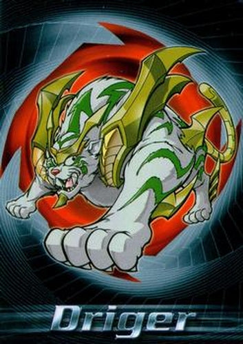#10 Driger - Bit Beast - 2003 Cards Inc. Beyblade