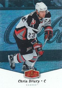 #110 Chris Drury - Buffalo Sabres - 2006-07 Flair Showcase Hockey