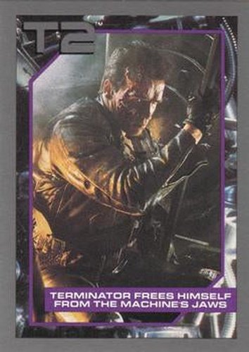 #110 Terminator Frees Himself from the Machine's - 1991 Impel Terminator 2