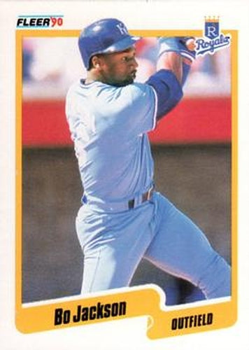#110 Bo Jackson - Kansas City Royals - 1990 Fleer USA Baseball