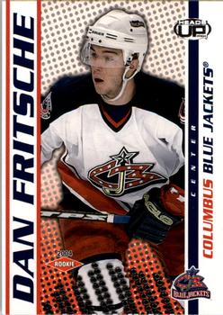 #110 Dan Fritsche - Columbus Blue Jackets - 2003-04 Pacific Heads Up Hockey