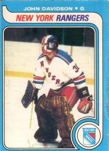#110 John Davidson - New York Rangers - 1979-80 O-Pee-Chee Hockey