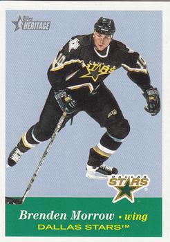 #110 Brenden Morrow - Dallas Stars - 2001-02 Topps Heritage Hockey