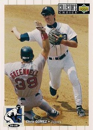 #110 Chris Gomez - Detroit Tigers - 1994 Collector's Choice Baseball