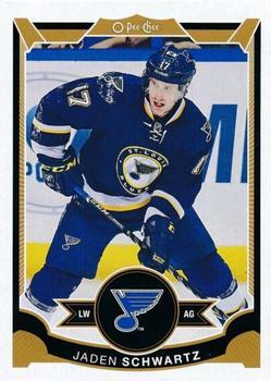#110 Jaden Schwartz - St. Louis Blues - 2015-16 O-Pee-Chee Hockey