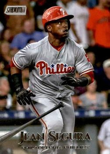 #110 Jean Segura - Philadelphia Phillies - 2019 Stadium Club Baseball