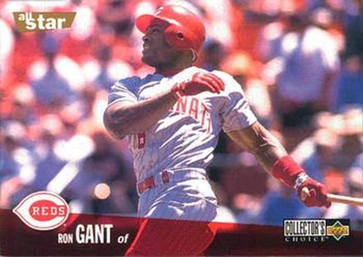 #110 Ron Gant - Cincinnati Reds - 1996 Collector's Choice Baseball