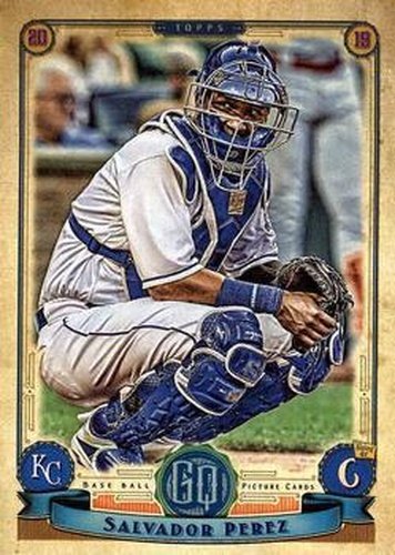 #110 Salvador Perez - Kansas City Royals - 2019 Topps Gypsy Queen Baseball