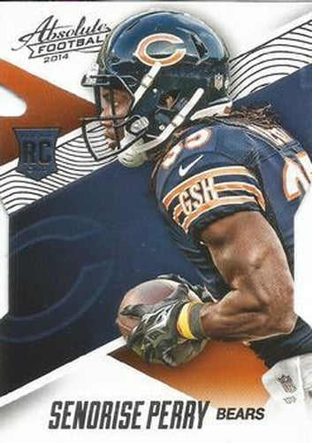 #110 Senorise Perry - Chicago Bears - 2014 Panini Absolute - Retail Football