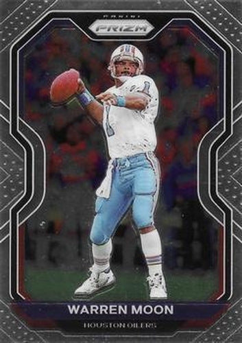 #110 Warren Moon - Houston Oilers - 2020 Panini Prizm Football