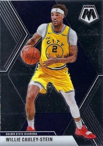 #110 Willie Cauley-Stein - Golden State Warriors - 2019-20 Panini Mosaic Basketball