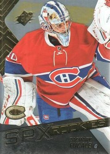 #110 Zachary Fucale - Montreal Canadiens - 2015-16 SPx Hockey