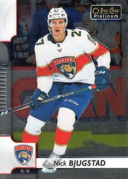 #110 Nick Bjugstad - Florida Panthers - 2017-18 O-Pee-Chee Platinum Hockey