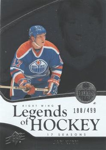 #110 Jari Kurri - Edmonton Oilers - 2011-12 SPx Hockey