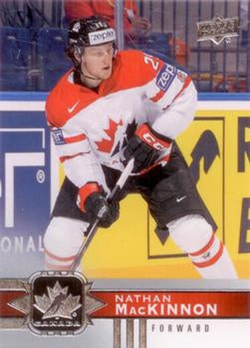 #110 Nathan MacKinnon - Canada - 2017-18 Upper Deck Canadian Tire Team Canada Hockey
