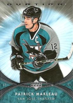 #110 Patrick Marleau - Patrick Marleau - 2007-08 Upper Deck Ovation Hockey