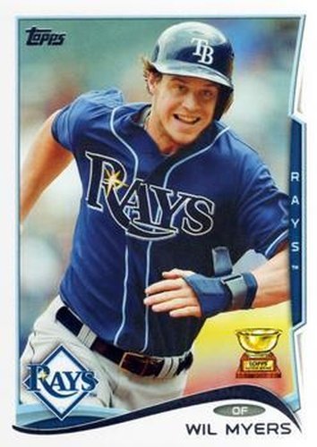 #110a Wil Myers - Tampa Bay Rays - 2014 Topps Baseball