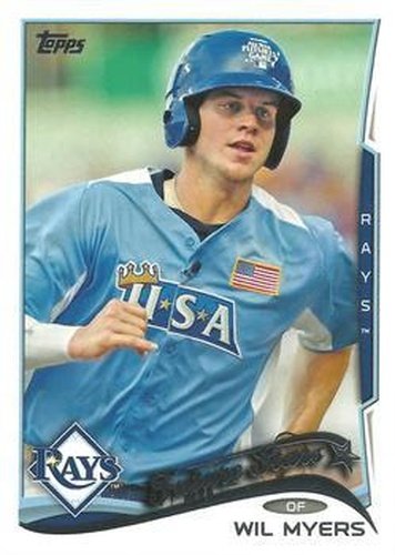 #110c Wil Myers - Tampa Bay Rays - 2014 Topps Baseball