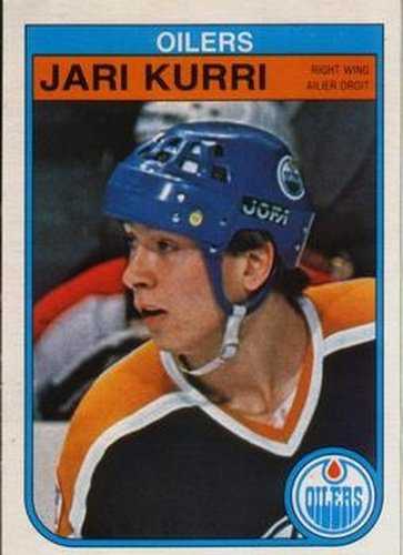 #111 Jari Kurri - Edmonton Oilers - 1982-83 O-Pee-Chee Hockey