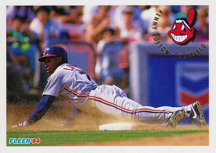 #111 Kenny Lofton - Cleveland Indians - 1994 Fleer Baseball