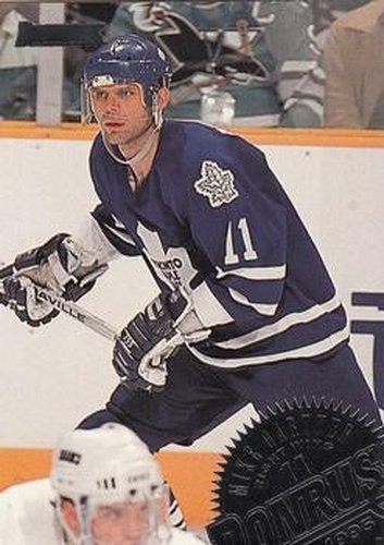 #111 Mike Gartner - Toronto Maple Leafs - 1994-95 Donruss Hockey