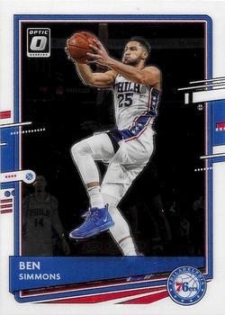 #111 Ben Simmons - Philadelphia 76ers - 2020-21 Donruss Optic Basketball
