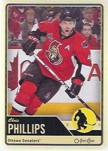 #111 Chris Phillips - Ottawa Senators - 2012-13 O-Pee-Chee Hockey
