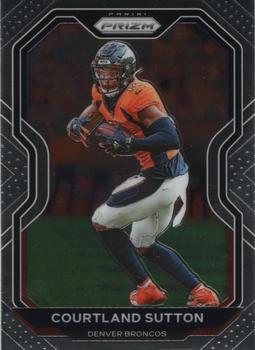 #111 Courtland Sutton - Denver Broncos - 2020 Panini Prizm Football