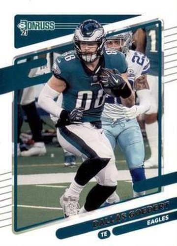 #111 Dallas Goedert - Philadelphia Eagles - 2021 Donruss Football