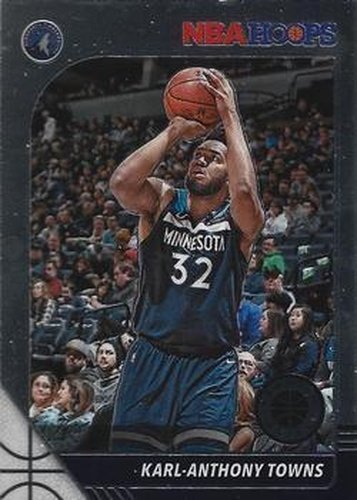 #111 Karl-Anthony Towns - Minnesota Timberwolves - 2019-20 Hoops Premium Stock Basketball