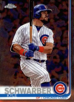 #111 Kyle Schwarber - Chicago Cubs - 2019 Topps Chrome Baseball