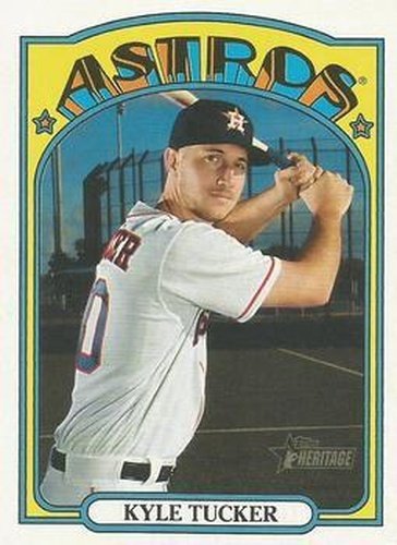 #111 Kyle Tucker - Houston Astros - 2021 Topps Heritage Baseball