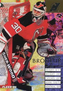 #111 Martin Brodeur - New Jersey Devils - 1994-95 Fleer Hockey
