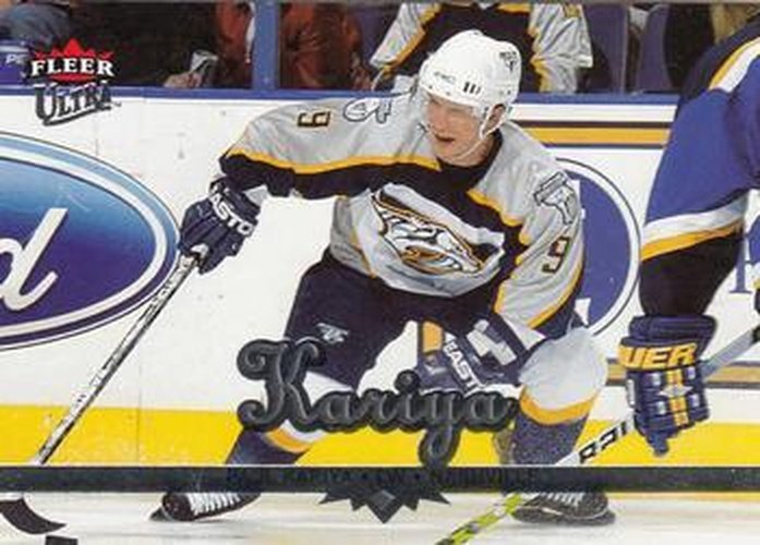 #111 Paul Kariya - Nashville Predators - 2005-06 Ultra Hockey