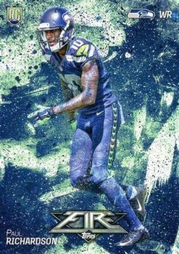 #111 Paul Richardson - Seattle Seahawks - 2014 Topps Fire Football