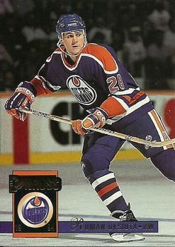 #111 Roman Oksiuta - Edmonton Oilers - 1993-94 Donruss Hockey