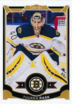 #111 Tuukka Rask - Boston Bruins - 2015-16 O-Pee-Chee Hockey
