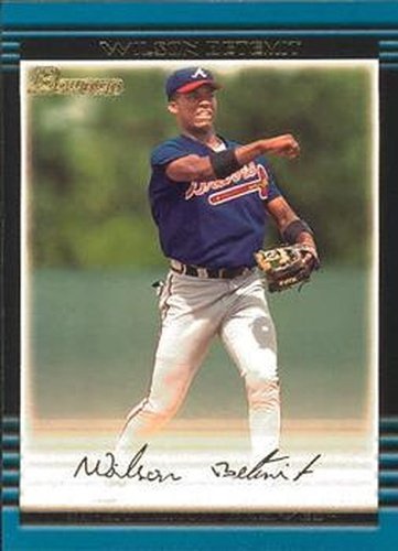 #111 Wilson Betemit - Atlanta Braves - 2002 Bowman Baseball