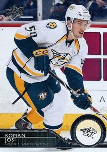 #111 Roman Josi - Nashville Predators - 2014-15 Upper Deck Hockey