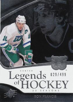#111 Ron Francis - Hartford Whalers - 2011-12 SPx Hockey