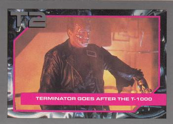 #111 Terminator Goes After the T-1000 - 1991 Impel Terminator 2