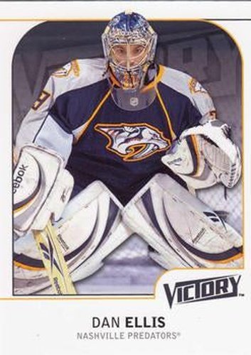 #111 Dan Ellis - Nashville Predators - 2009-10 Upper Deck Victory Hockey