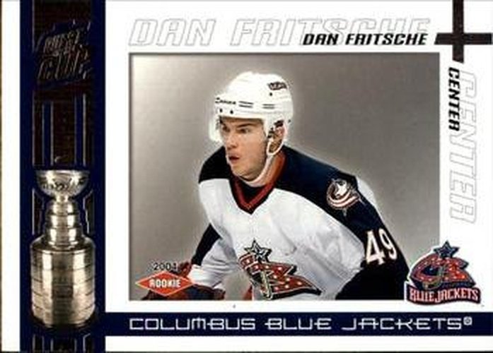 #111 Dan Fritsche - Columbus Blue Jackets - 2003-04 Pacific Quest for the Cup Hockey