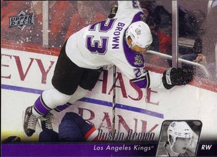 #111 Dustin Brown - Los Angeles Kings - 2010-11 Upper Deck Hockey