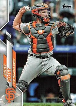#111 Buster Posey - San Francisco Giants - 2020 Topps Baseball