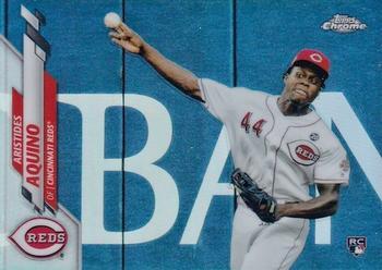 #111b Aristides Aquino - Cincinnati Reds - 2020 Topps Chrome Baseball