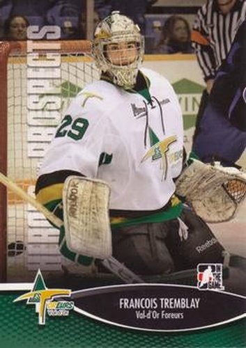#112 Francois Tremblay - Val d'Or Foreurs - 2012-13 In The Game Heroes and Prospects Hockey