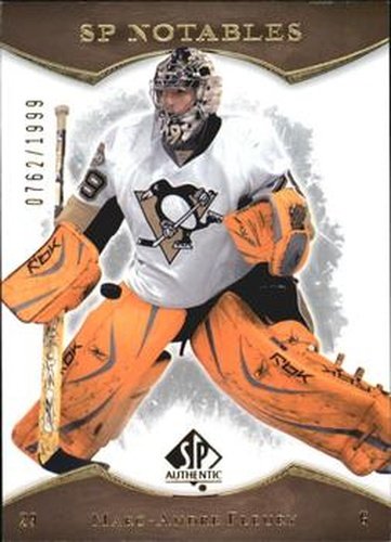 #112 Evgeni Malkin - Pittsburgh Penguins - 2007-08 SP Authentic Hockey